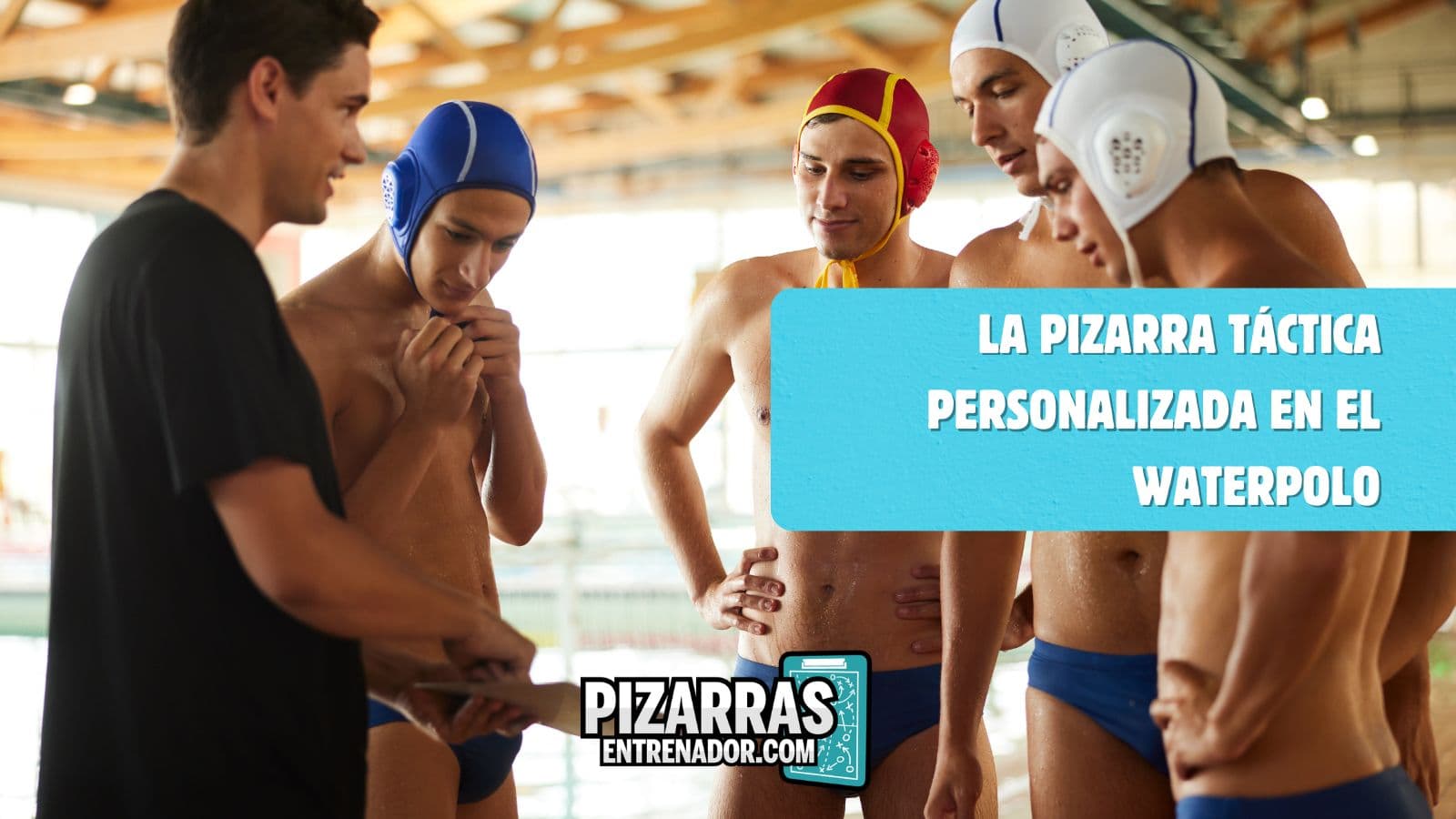 La pizarra táctica de Waterpolo Entrenador